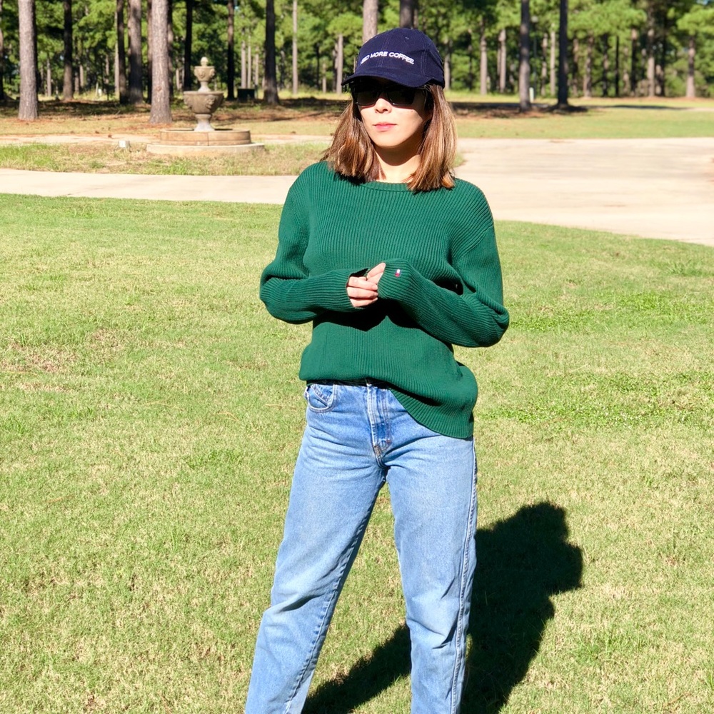 TOMMY HILFIGER EVERGREEN SWEATER